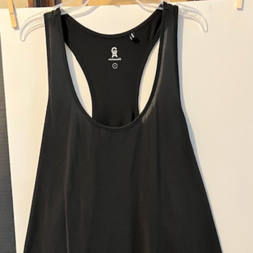Good American GA Performance Racer Back Tank Top